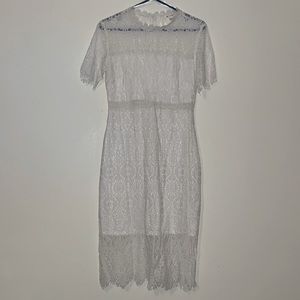 Perfect dress for a rehearsal dinner or bridal shower!